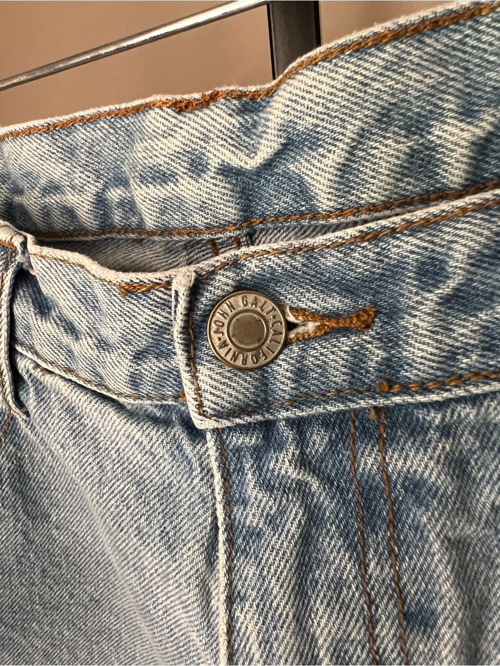 John galt light Wash High-Rise Mom Jeans - Picture 5 of 9